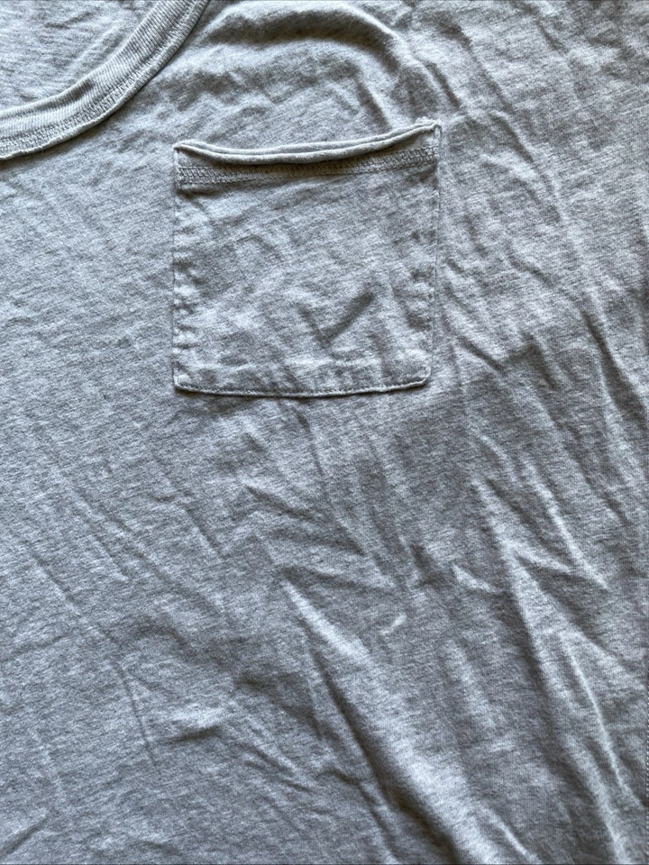 Camiseta deportiva para mujer Aerie costura invertida cuello redondo talla medidas 2x Foto 3 de 3