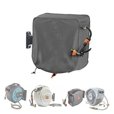  Garden Wall-mounted Hose Reel Cover,Protect Your Retractable Hose Reel Cover