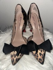 Betsey Johnson Leopard Print Heels