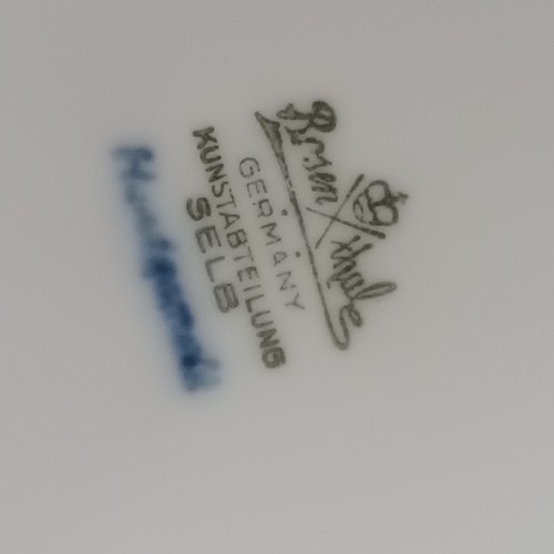 2 Vasen Rosenthal US-Zone blau weiß - Bild 4 von 7