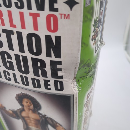 Carlitos Cabana Ring Action Figure Exclusive Green Chair Mic Vintage Jakks 2005 - Picture 5 of 24