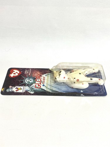 Ty Beanie Baby Glory the Bear 1999 retirado con etiqueta errores etiqueta dice 1993 - Imagen 4 de 4