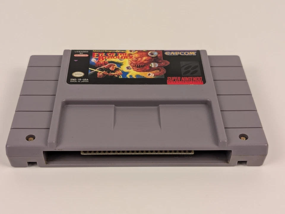 Advanced Dungeons & Dragons Eye of the Beholder (Super Nintendo, 1994) SNES Cart - Image 3 of 4