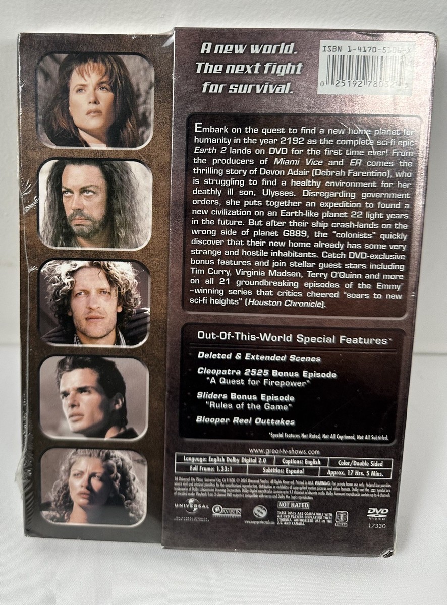 Earth 2 - The Complete Series (DVD, 2005, 4-Disc Set) for