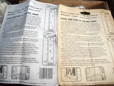 6-Round Air Soffit Vents Louver Grille Ventilation Cover  - 1" dia. drill size