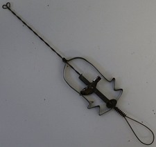 1800's Vintage Antique Tin Toy Mechanical Bird Spinner on Rod Toy Made in the US