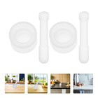  2 Sets Mörser und Stößel für die Küche: Gewürzmisch-Knoblauchstampfer-Werkzeug