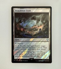 MTG: Demolition Field (Surge Foil) Commander: Final Fantasy Foil NM