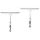 2 Pack Window Brushes for Cleaning Cleaner Tool Scrubber Squeegee