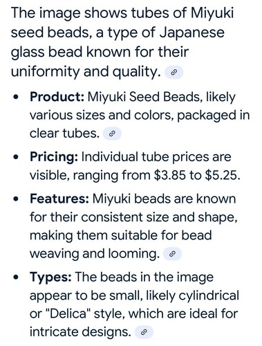 Ten Tubes - Miyuki Seed Beads -  Delica -  Various tiny sizes - Picture 6 of 6