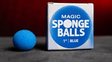 Magic Sponge Balls (1" / BLUE) by Murphy's Magic (Pack of 4)