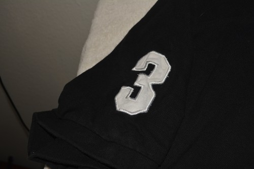 3XL schwarz USPA 2 Knopf #3 Kragen Polo US Polo Assn. Baumwolle Made in India - Bild 3 von 4