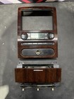 2004-2008 F150 King Ranch cendrier et tableau de bord central radio lunette surround grain de bois
