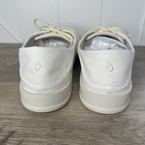 OLUKAI Tradewind Lightweight Sneakers Men's Size 14 Off White 10533 - Picture 6 of 11