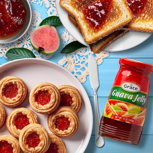 Grace Jelly Guava 12 oz (Pack of 24) - Picture 2 of 3