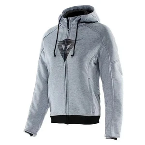 Dainese Daemon-X Ladies Aramid Motorcycle Armoured Hoodie - Grey 351