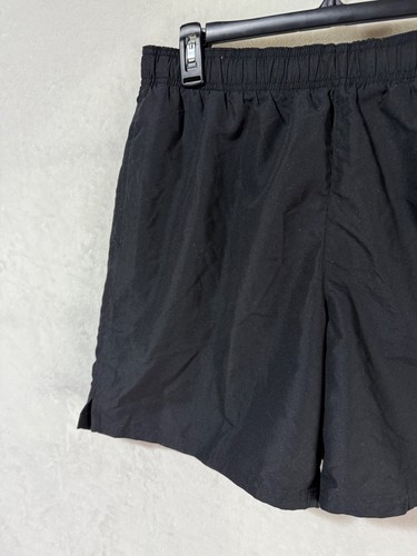 Nike Solid Black Woven Badehose Herren Größe L NESSA559-001 *Neu mit Etikett - Bild 2 von 9