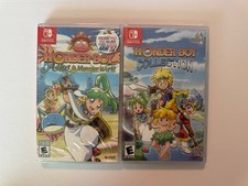 Wonder Boy - Asha in Monster World & WB Collection GameStop Exclusive Switch New