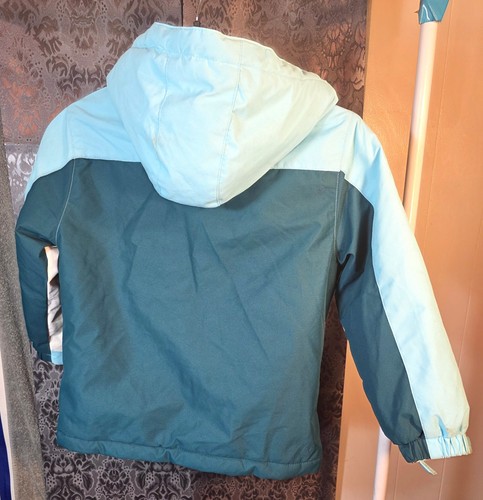 SwissTech-Girls multicolor hooded full zip jacket size 4/5 - Picture 5 of 5