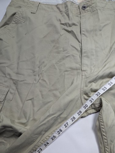 Levis Cargo Pants Mens 54X30 Loose Straight Fit Khaki Baggy Skater Grunge - Picture 16 of 17