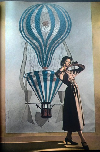 VTG Harpers BAZAAR Mag_Sept 1948_DAHL-WOLFE_AVEDON + DOE_SCHIAPARELLI_SONO OSATO - Picture 6 of 24