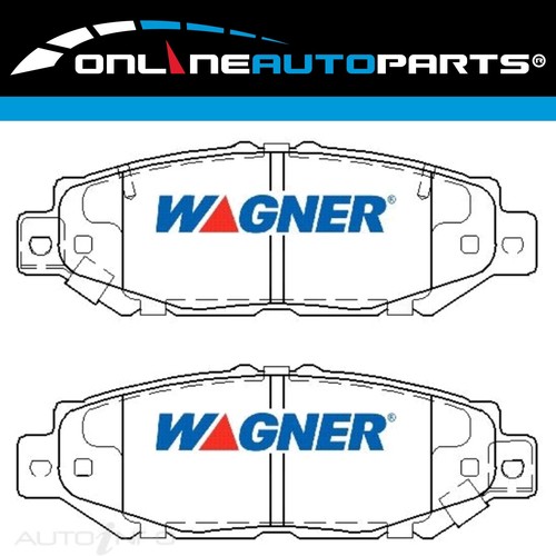 Rear Disc Brake Pad Set for Toyota Soarer JZZ30 UZZ31 UZZ32 1991~1996 - Picture 2 of 2