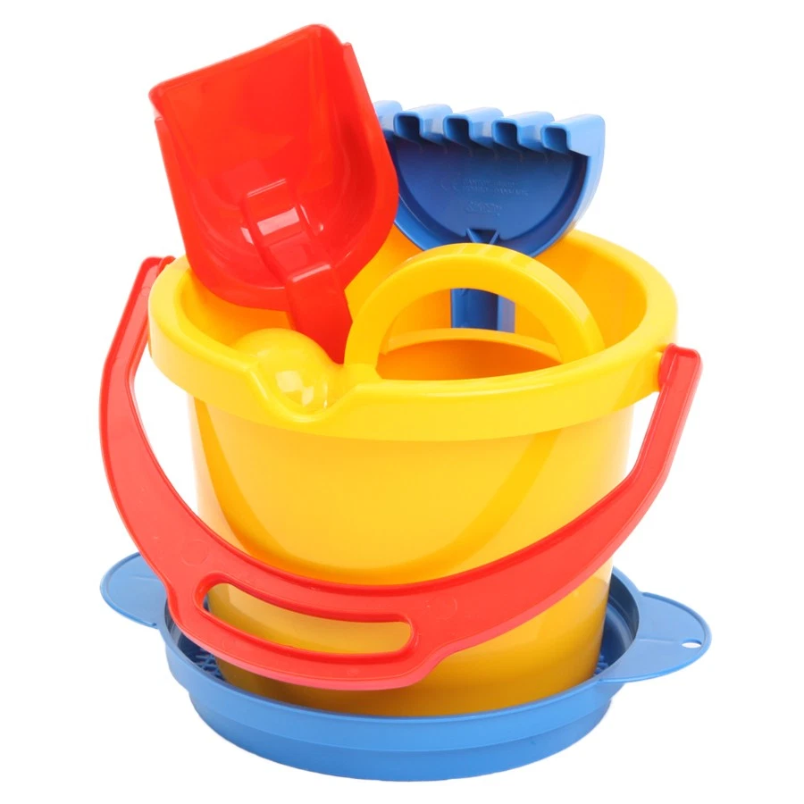 Dantoy 8830 Eimer-Set Sandkasten Spielzeug Kinder-Eimer Schaufel und Gießkanne