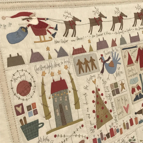 The Santa, the Tree, the Turkey and me quilt pattern - Picture 3 of 5
