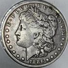 1886-O Morgan Silver Dollar VF