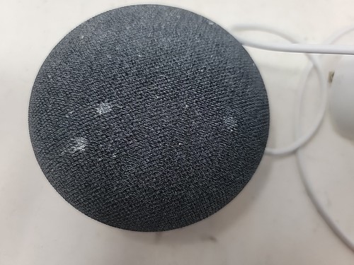 Google Nest Mini 2. Generation Smart Lautsprecher H2C mit Netzteil grau - Bild 6 von 21