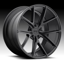 4/Niche M117 Misano Matte Black 18x9.5 5x112 48mm (M1171895F8+48)