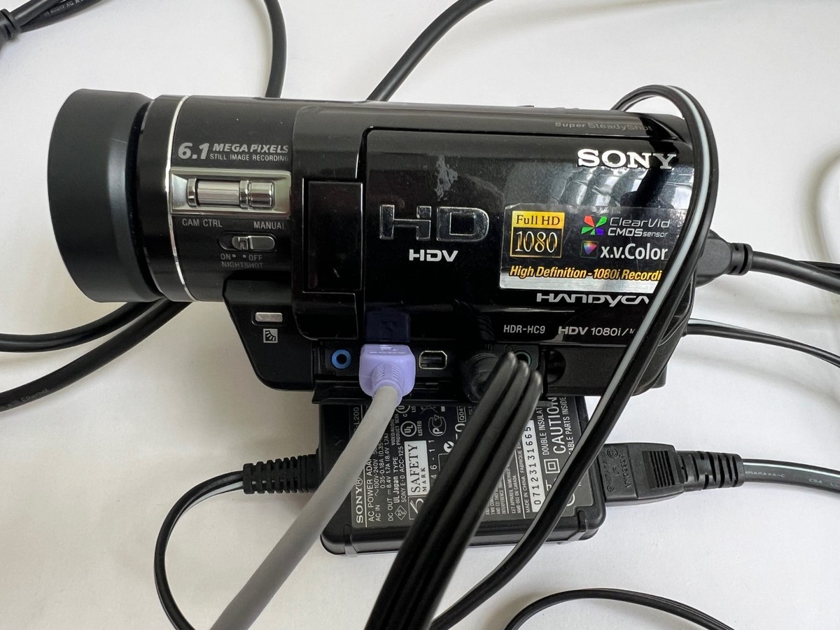 Sony Digital HDR-HC9 Handycam Camcorder HDV Mini DV Tape | eBay