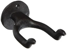 Abbott Collection Cast Iron All-Purpose U-Hook, Black