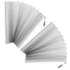 2pcs Metal Fireplace Screens Mesh Fireplace Curtain Screens Fireplace Accessory