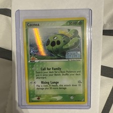 Cacnea 47/100 EX Crystal Guardians Reverse Holo 2006 Vintage Pokémon TCG Card