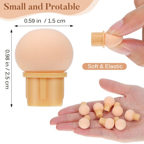  30 Stück Nail Art Farbverlauf Schwamm: Ombre Nagelschwämme Ersatz Wiederverwendbar für DIY - Bild 7 von 12