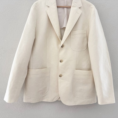 NWT J. Crew Crosby Blazer Jacket Sport Coat Suit Linen Cotton Old Money 42R - Picture 8 of 15