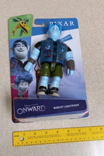 New 2019 Disney Pixar Mattel Onward Barley LIghtfoot Figure NIB - Picture 7 of 9