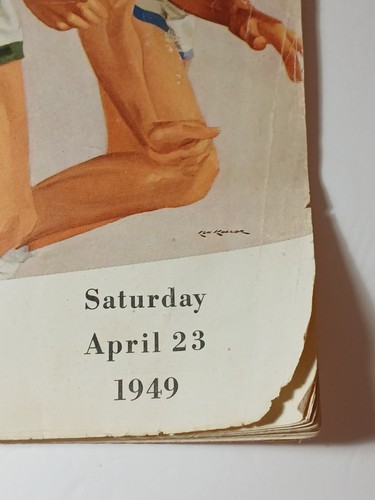 Vintage 1949 University of Kansas Relais Programm Leichtathletik Jayhawk Lawrence - Bild 6 von 24