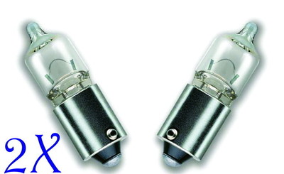 GL/ÜHBIRNE 12V 10W BA9S ROT GL/ÜHLAMPE MINI HALOGEN ANGEL EYES SCHEINWERFER