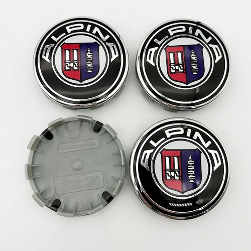 Wheel Center Caps Rims Cover Badge For BMW E36 E46 E63 E64 E65 E90 4x 68mm Car  - Picture 23 of 23