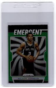 2019 Prizm Green #14 Keldon Johnson Excellent