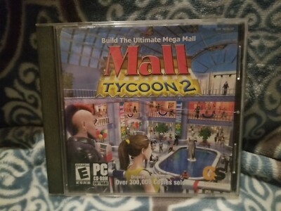 Mall Tycoon 2 (2004, Win PC CD-ROM) Build the Ultimate Mega Mall [Barely Used] 