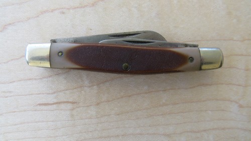 Vintage Schrade U.S.A. Old Timer 34OT Stockman Knife 3 Blades #4 - Picture 11 of 11