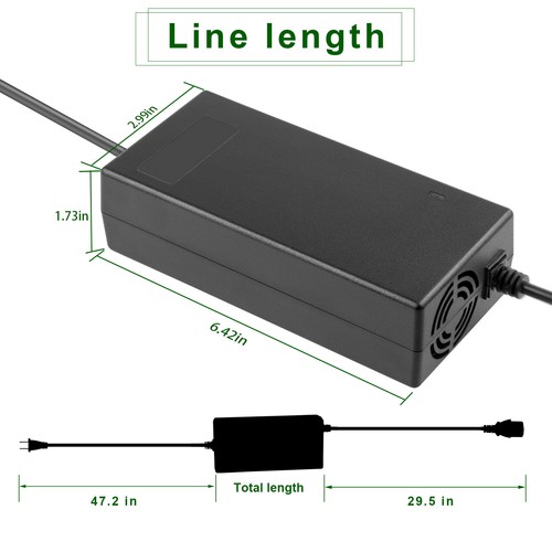 67.2V 2A Charger for 60V 16S Wheelchair Self Balancing Electric Scooter Li-ion - Picture 7 of 16