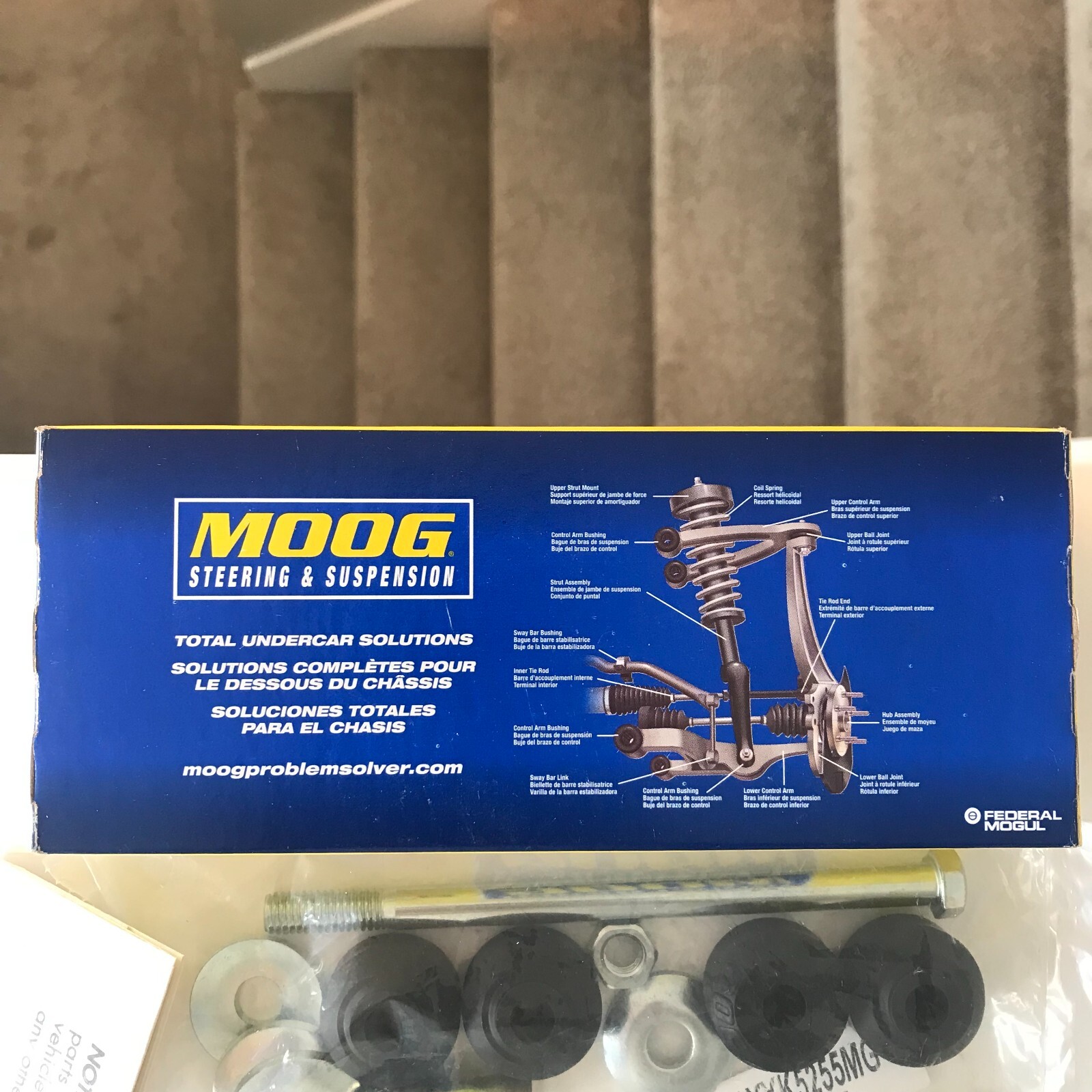 MOOG Front Suspension Stabilizer Bar Link Kit K5255 (1) eBay