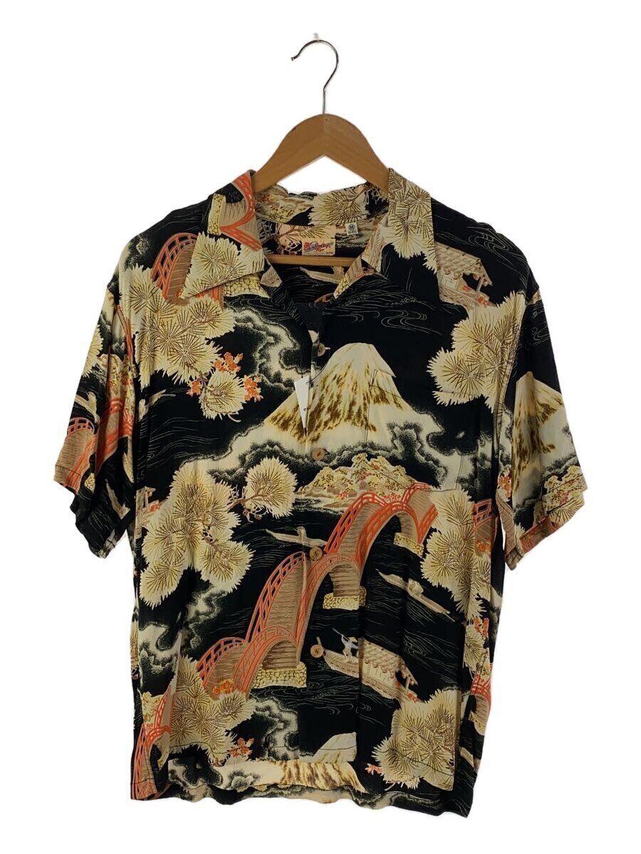 SUN SURF Aloha shirt/SizeM/Rayon/SS31602/ARCH BRIDGE & Mt SUN SURF Aloha shirt/SizeM/Rayon/SS31602/ARCH BRIDGE & Mt