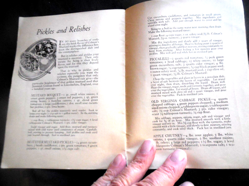 c. 1928 cook book "New Salads" Colman's Mustard -J&J Colman, New Brunswick, N.J. - Picture 6 of 6