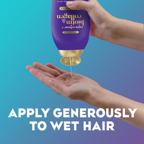 Biotin & Collagen Extra Strength Volumizing Shampoo for Thicker, Fuller Hair, 25 - Picture 5 of 12