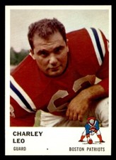 1961 Fleer Football #181 Charley Leo NM/MT